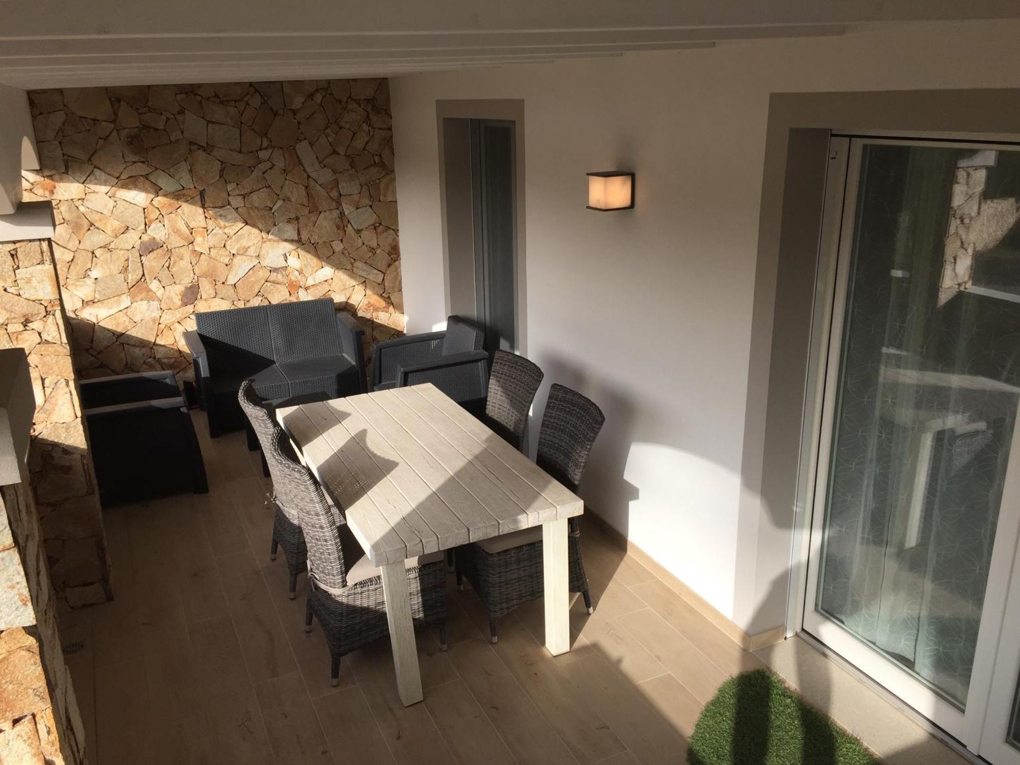 Residence Elegance Ville Ed Appartamenti A Porto Pino Exterior foto