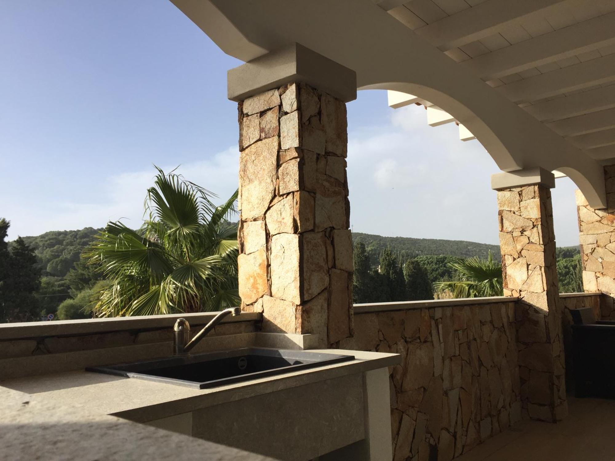Residence Elegance Ville Ed Appartamenti A Porto Pino Exterior foto