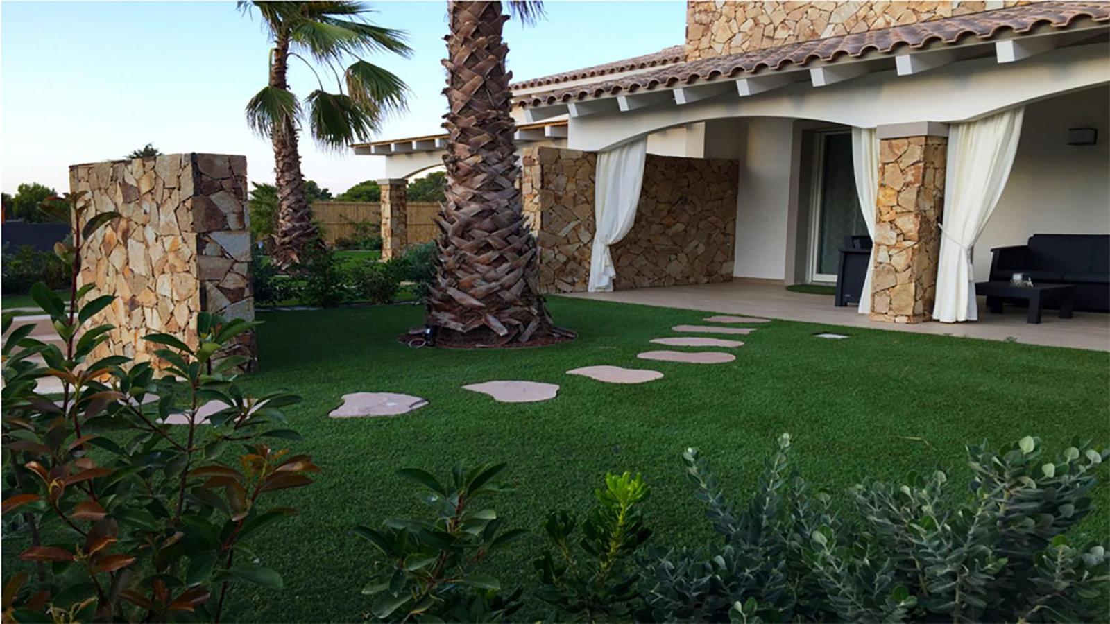 Residence Elegance Ville Ed Appartamenti A Porto Pino Exterior foto