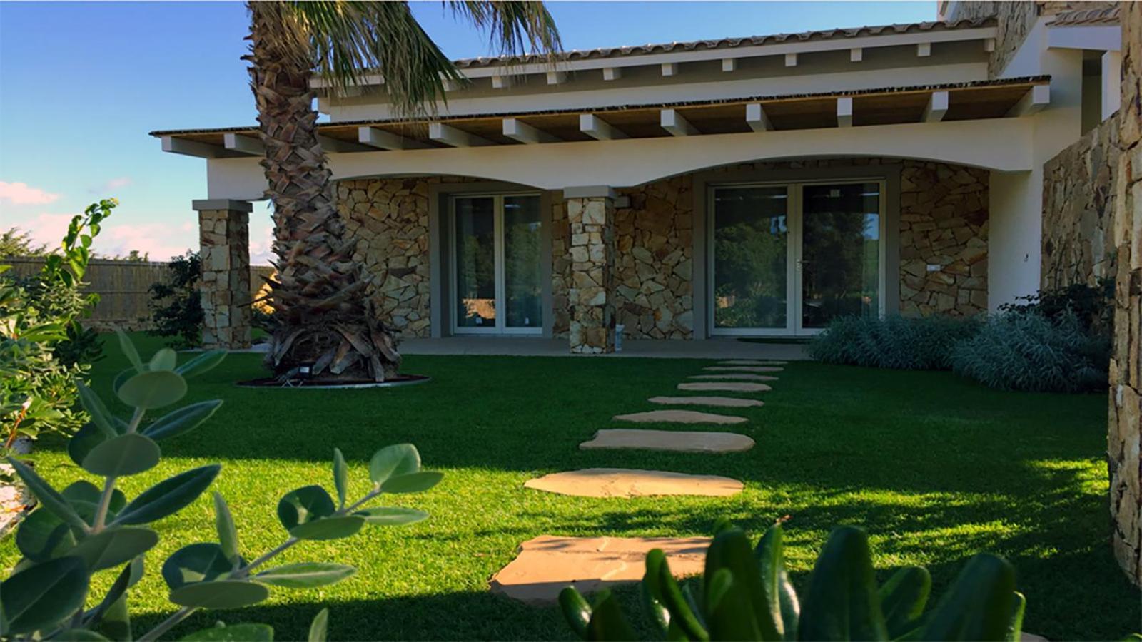 Residence Elegance Ville Ed Appartamenti A Porto Pino Exterior foto