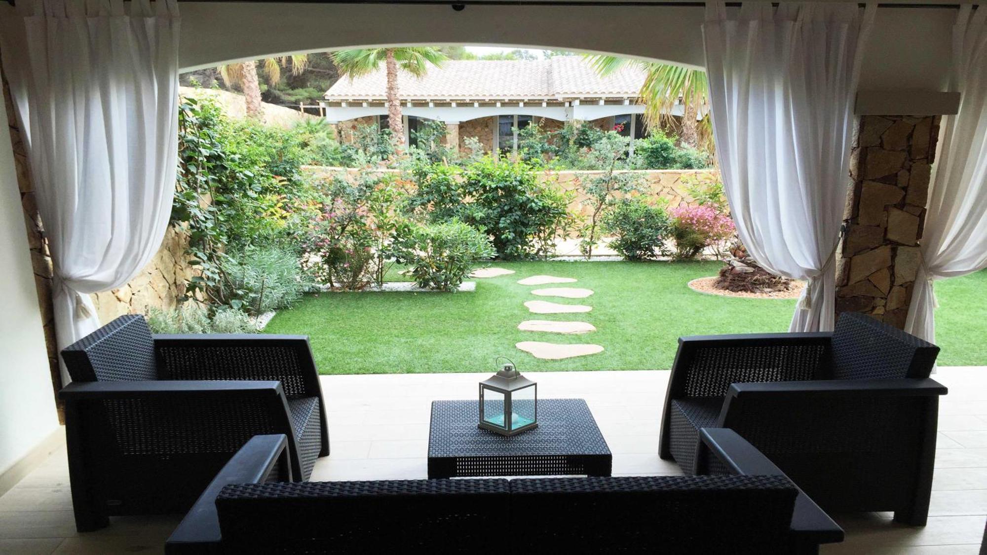 Residence Elegance Ville Ed Appartamenti A Porto Pino Exterior foto